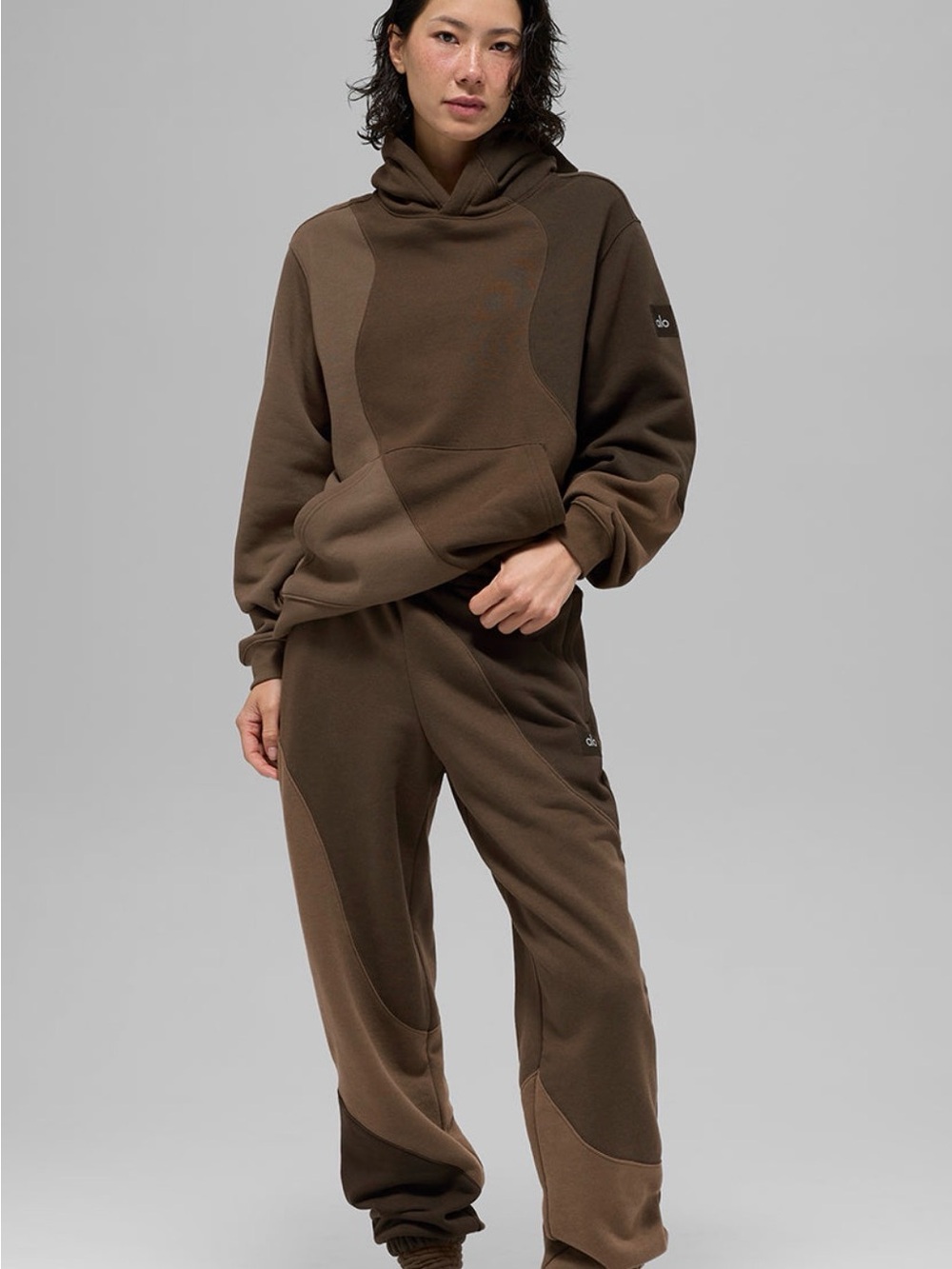 Alo Make Waves Set Espresso Brown